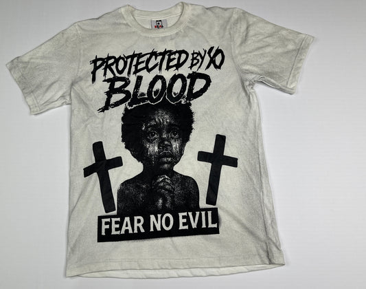 White fear no evil shirt