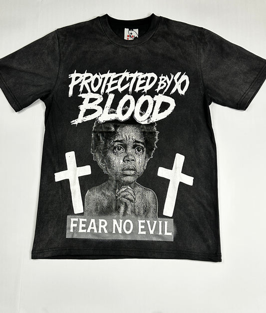Black fear no evil t-shirt